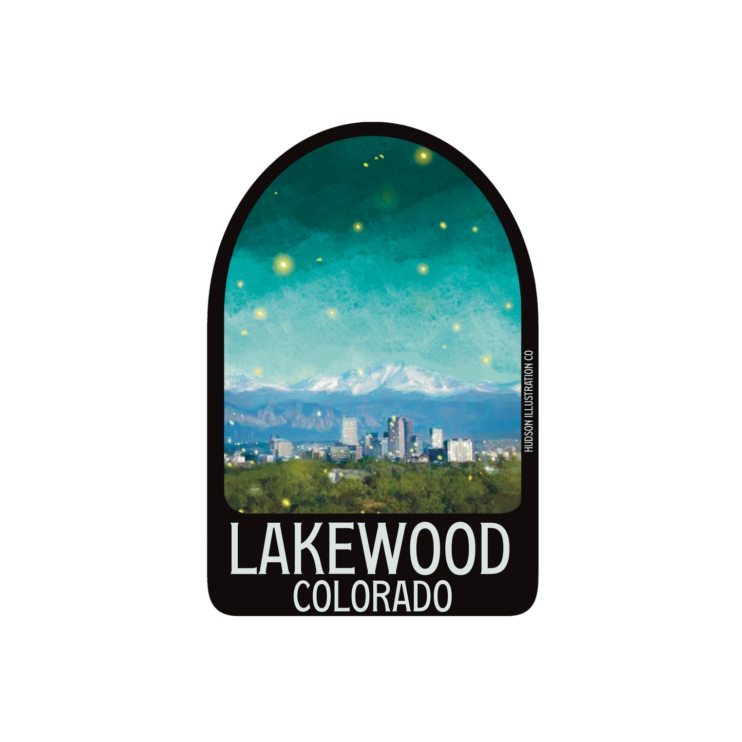 Lakewood Colorado Sticker/Magnet/Print/Postcard