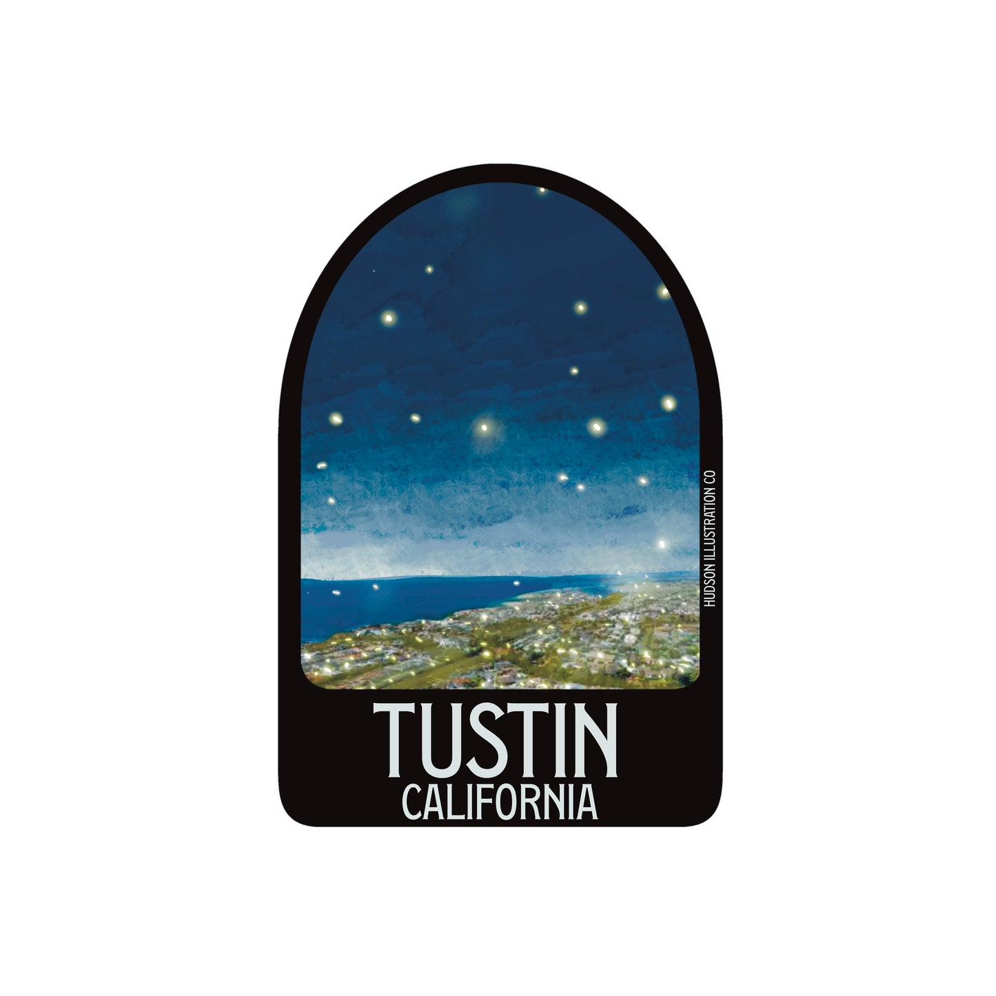 Tustin California Sticker/Magnet/Print/Postcard