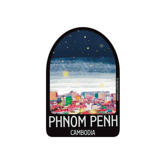 Phnom Penh Cambodia Sticker/Magnet/Print/Postcard