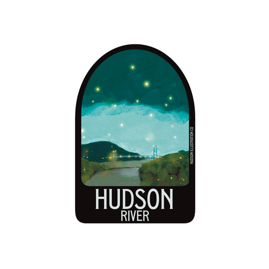 Hudson River New York Sticker/Magnet/Print/Postcard