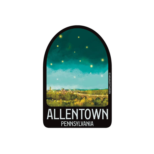 Allentown Pennsylvania Sticker/Magnet/Print/Postcard