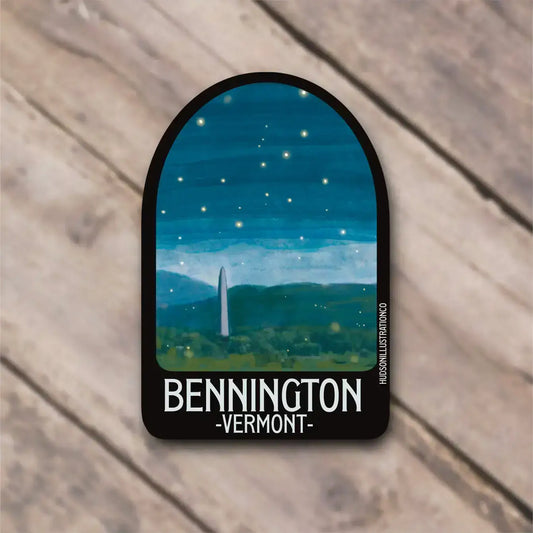 Bennington Vermont Sticker/Magnet/Print/Postcard