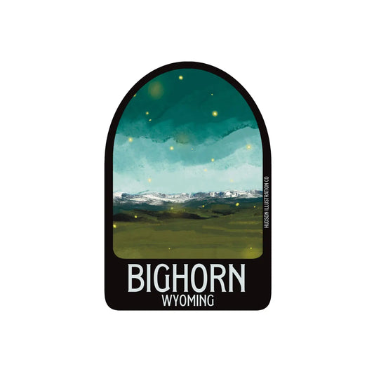 Bighorn Wyoming Sticker/Magnet/Print/Postcard