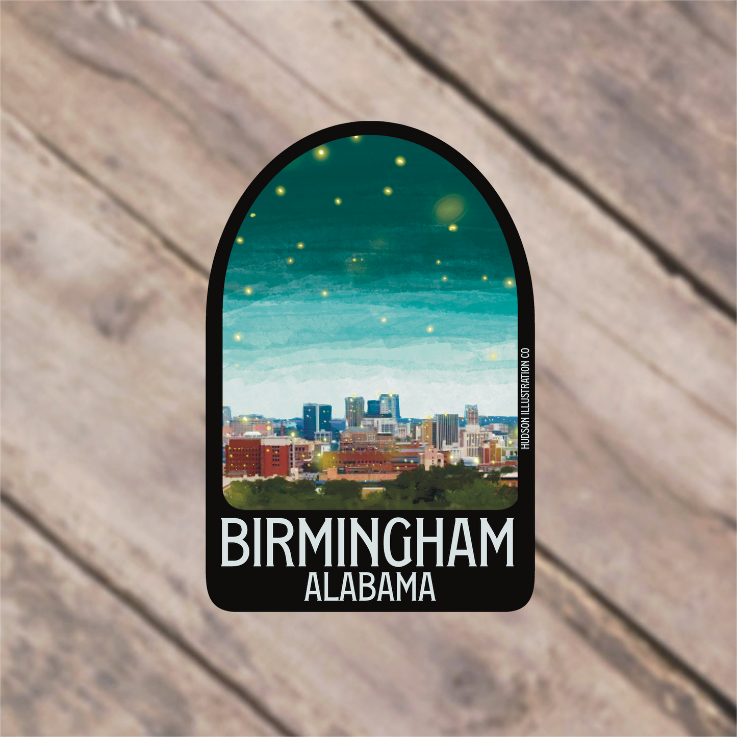Birmingham Alabama Sticker/Magnet/Print/Postcard