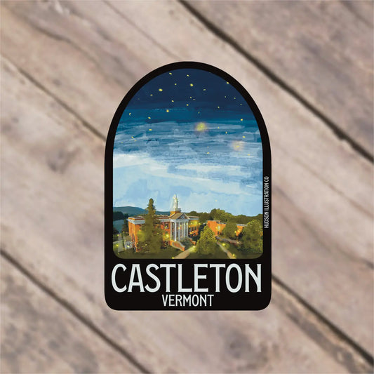 Castleton Vermont Sticker/Magnet/Print/Postcard