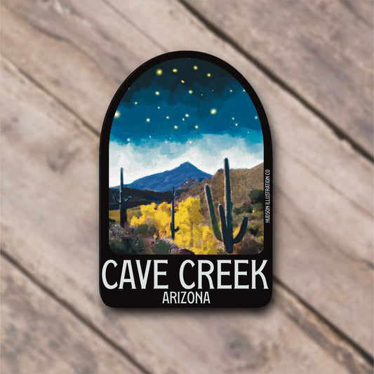 Cave Creek Arizona Sticker/Magnet/Print/Postcard