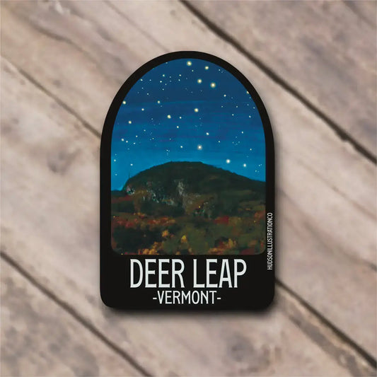 Deerleap Mountain Vermont Sticker/Magnet/Print/Postcard