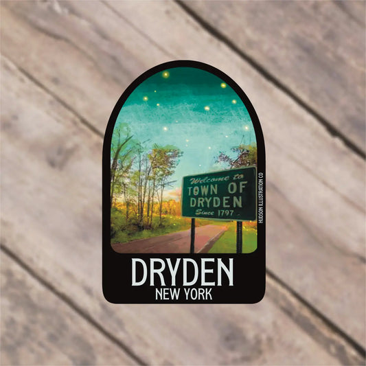 Dryden New York Sticker/Magnet/Print/Postcard
