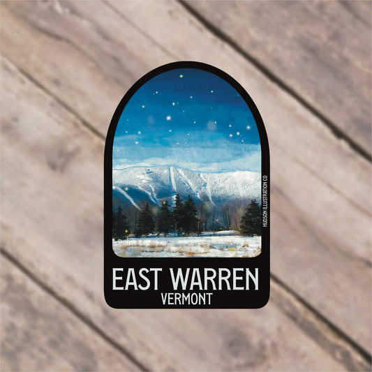 East Warren Vermont Sticker/Magnet/Print/Postcard