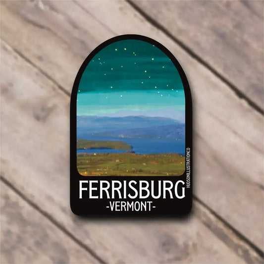 Ferrisburg Vermont Sticker/Magnet/Print/Postcard