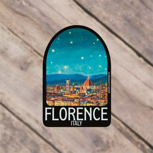 Florence Italy Sticker/Magnet/Print/Postcard
