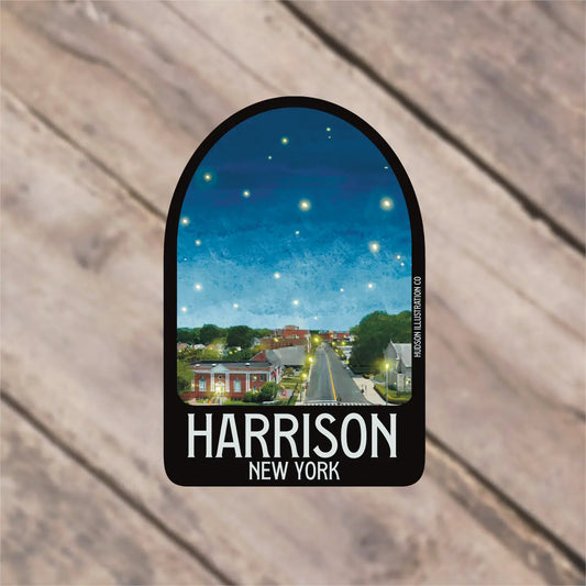 Harrison New York Sticker/Magnet/Print/Postcard