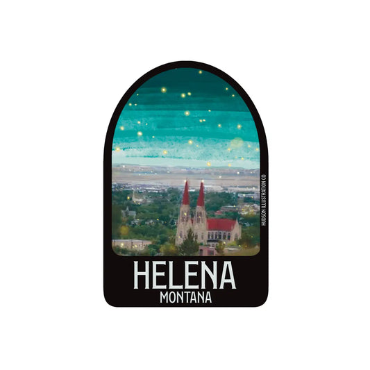 Helena Montana Sticker/Magnet/Print/Postcard