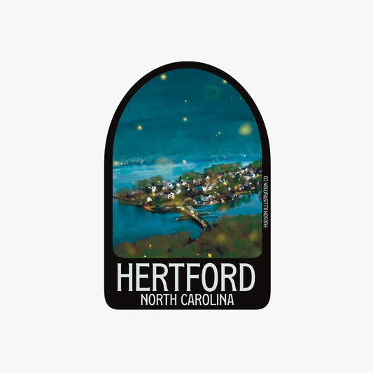 Hertford North Carolina Sticker/Magnet/Print/Postcard
