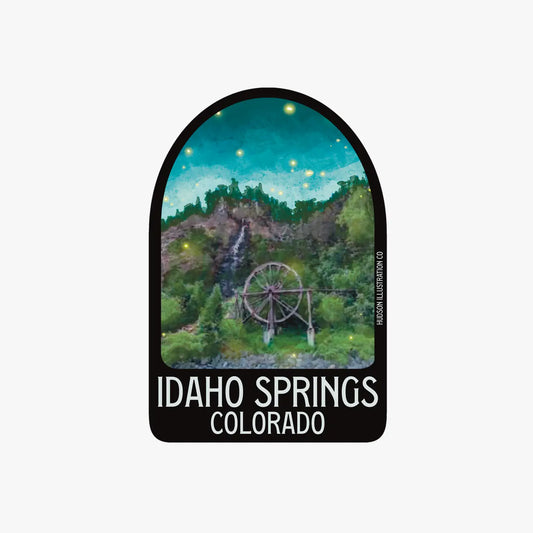 Idaho Springs Colorado Sticker/Magnet/Print/Postcard