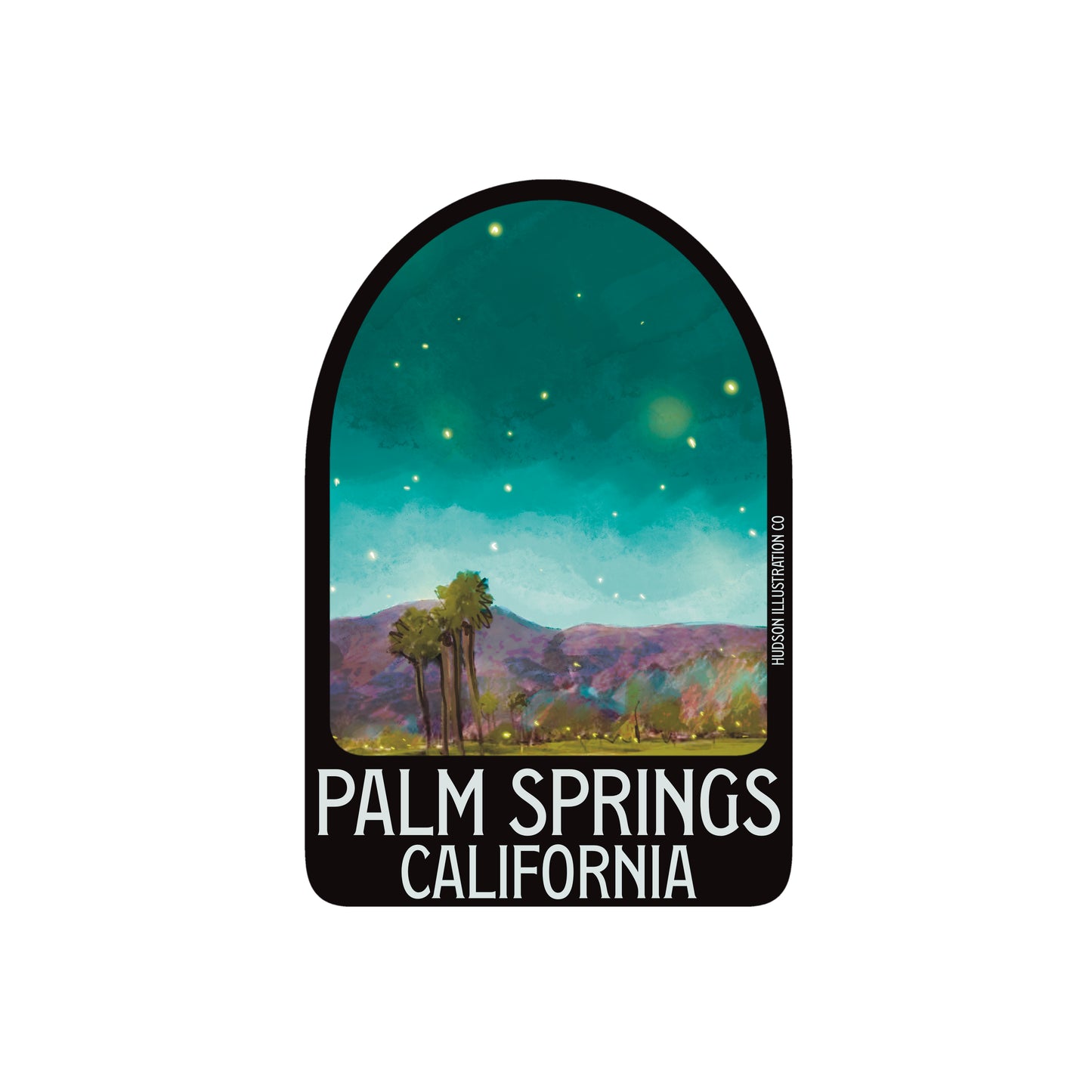 Palm Springs California Sticker/Magnet/Print/Postcard