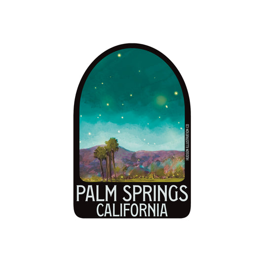 Palm Springs California Sticker/Magnet/Print/Postcard