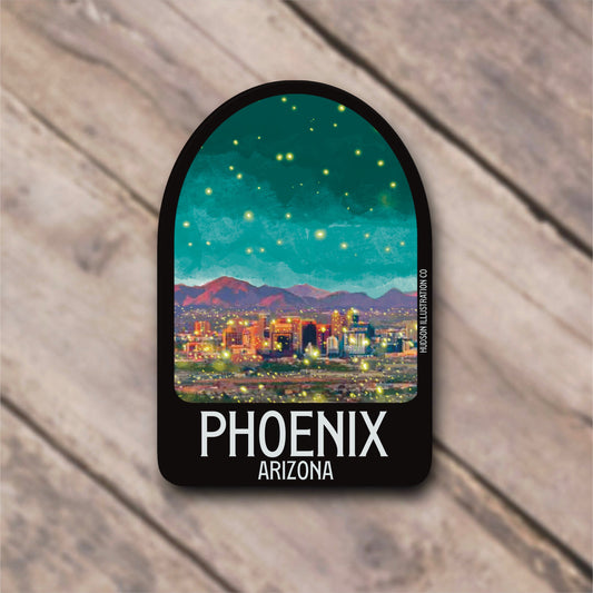 Phoenix Arizona Sticker/Magnet/Print/Postcard