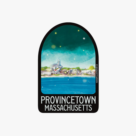 Provincetown Massachusetts Sticker/Magnet/Print/Postcard
