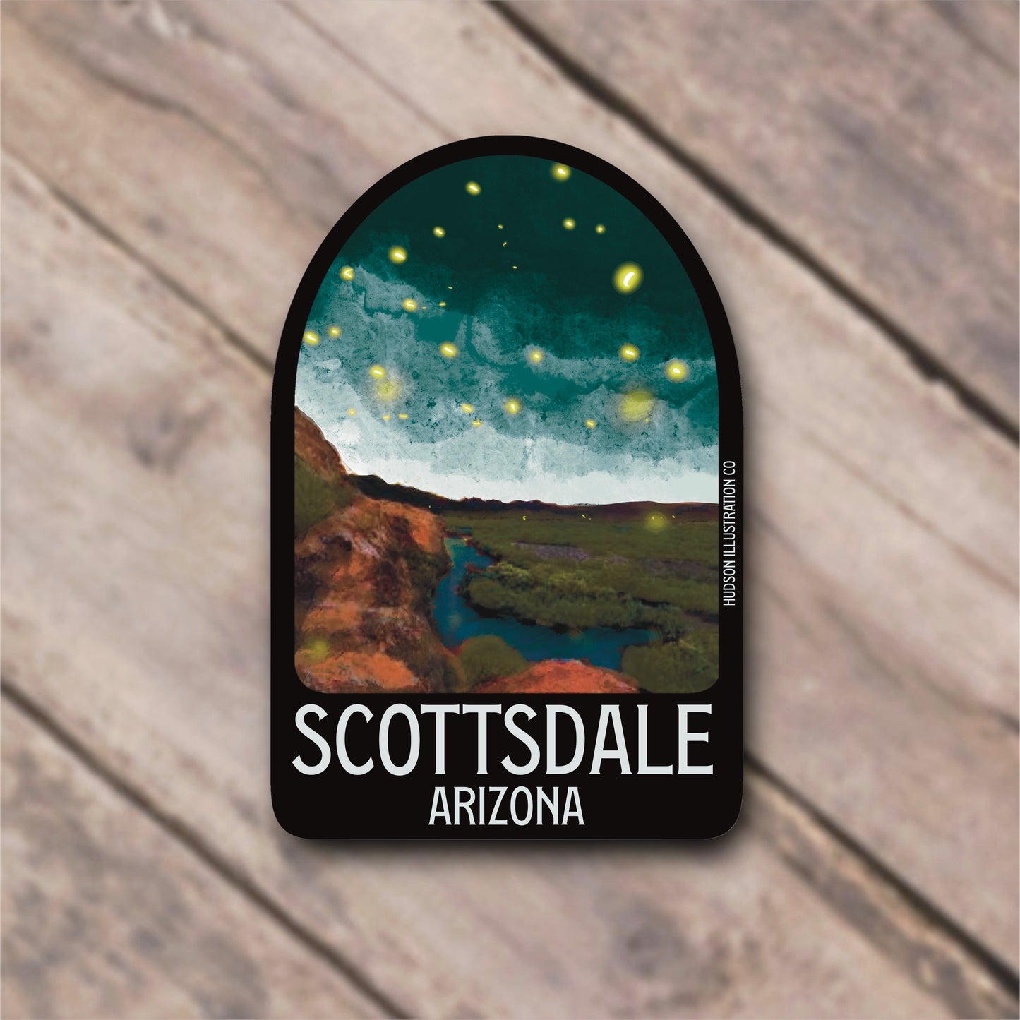 Scottsdale Arizona Sticker/Magnet/Print/Postcard