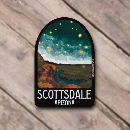 Scottsdale Arizona Sticker/Magnet/Print/Postcard
