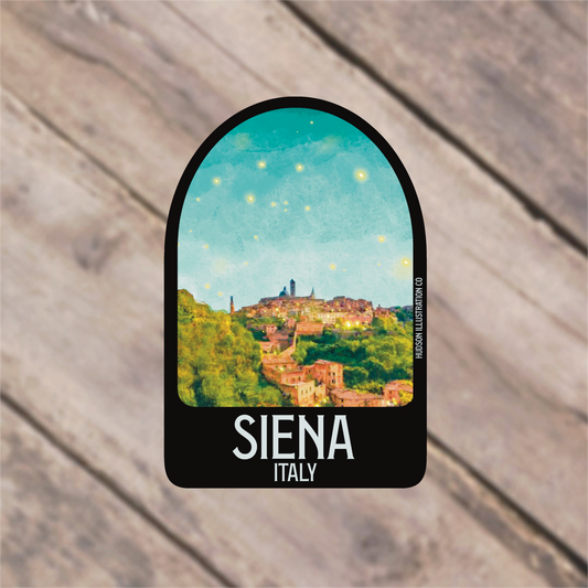 Siena Italy Sticker/Magnet/Print/Postcard