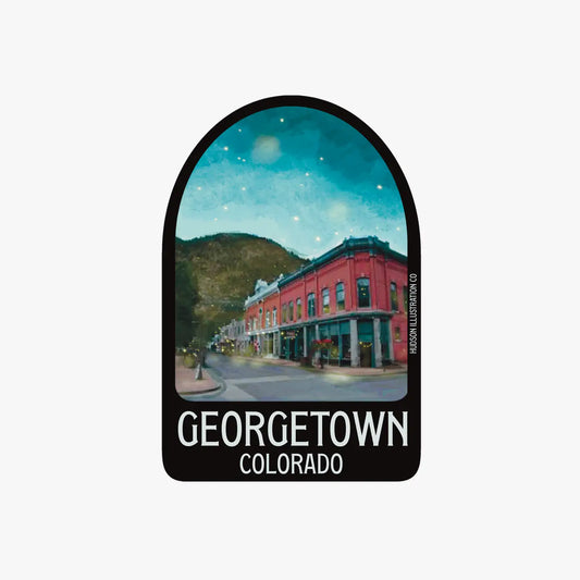 Summer Georgetown Colorado Sticker/Magnet/Print/Postcard