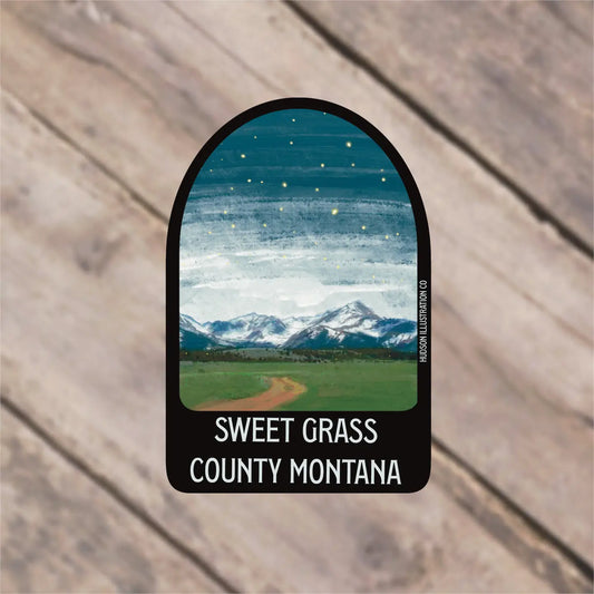 Sweet Grass Co MT Sticker/Magnet/Print/Postcard