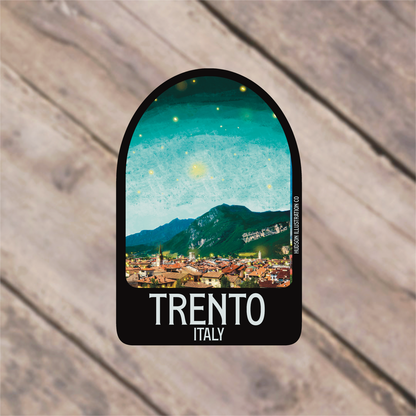 Trento Italy Sticker/Magnet/Print/Postcard
