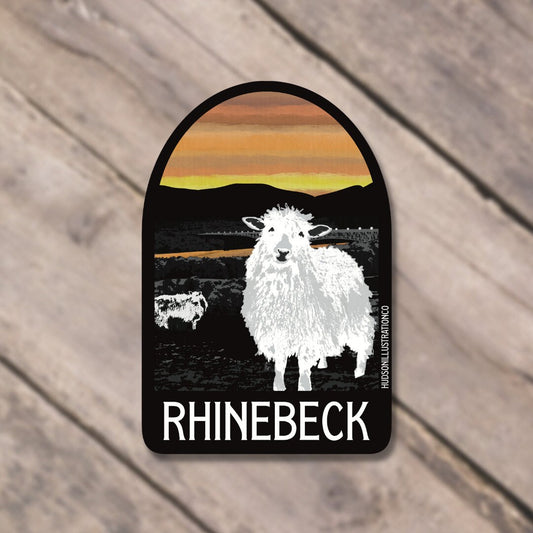 Rhinebeck New York Sticker/Magnet/Print/Postcard