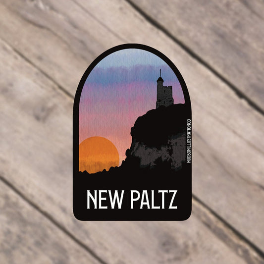 New Paltz New York Sticker/Magnet/Print/Postcard
