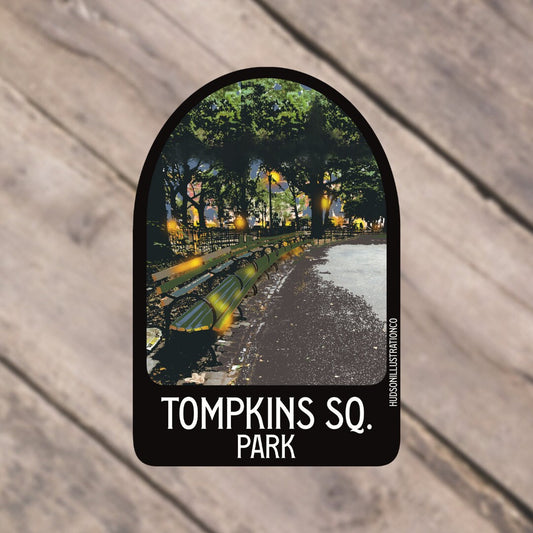 Tompkins Square Park New York City Sticker/Magnet/Print/Postcard