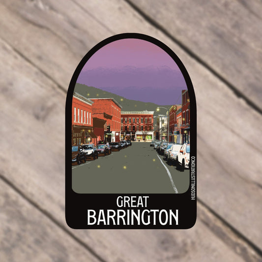 Great Barrington Massachusetts Sticker/Magnet/Print/Postcard