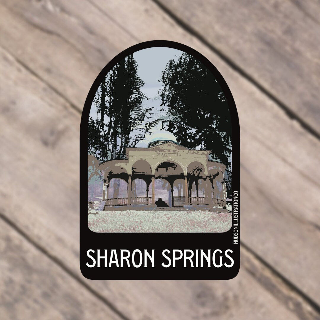 Sharon Springs New York Sticker/Magnet/Print/Postcard