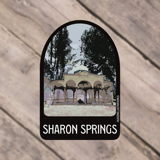Sharon Springs New York Sticker/Magnet/Print/Postcard