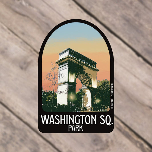 Washington Square Park New York City Sticker/Magnet/Print/Postcard