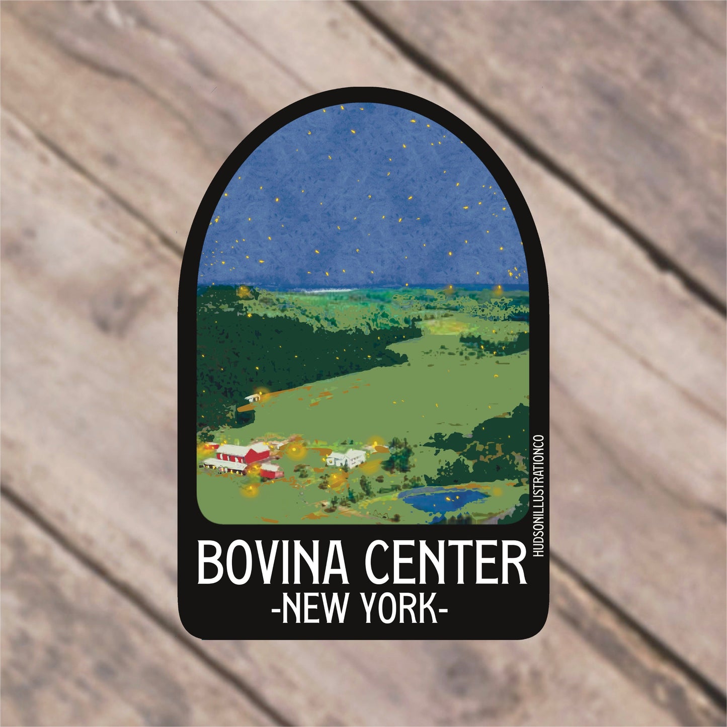 Bovina Center New York Sticker/Magnet/Print/Postcard