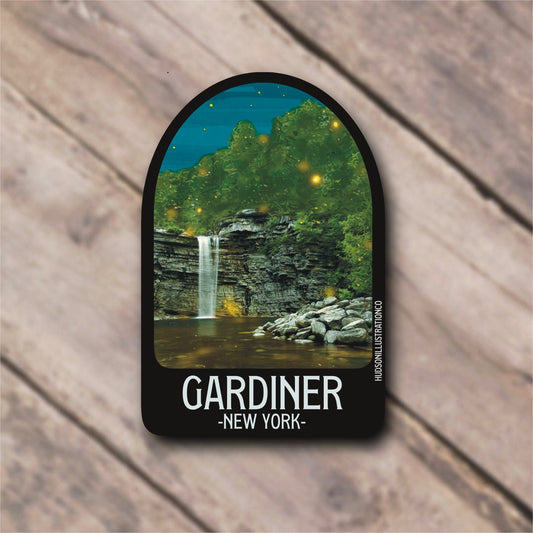Gardiner New York Sticker/Magnet/Print/Postcard