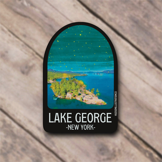 Lake George New York Sticker/Magnet/Print/Postcard