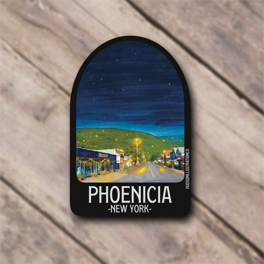 Phoenicia New York Sticker/Magnet/Print/Postcard