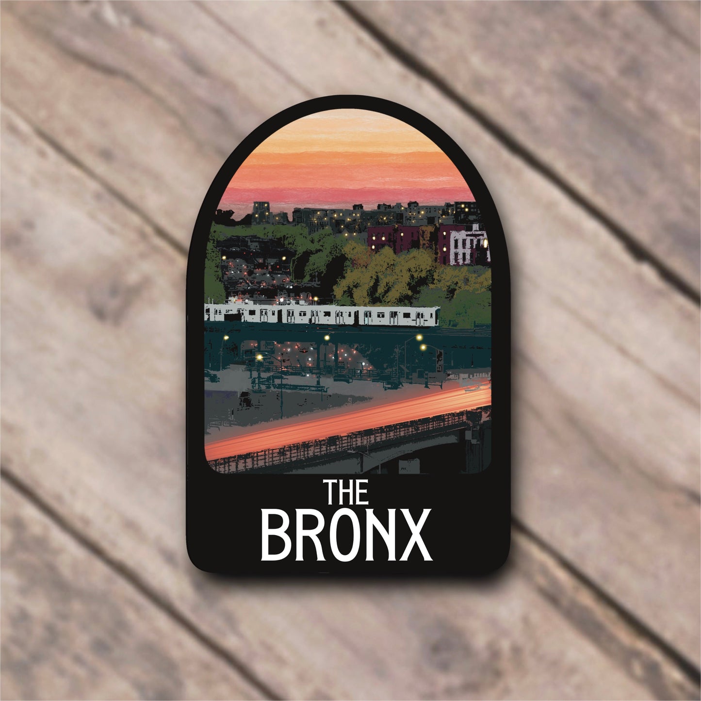 The Bronx New York City Sticker/Magnet/Print/Postcard