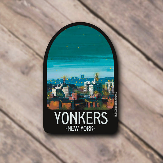 Yonkers New York City Sticker/Magnet/Print/Postcard