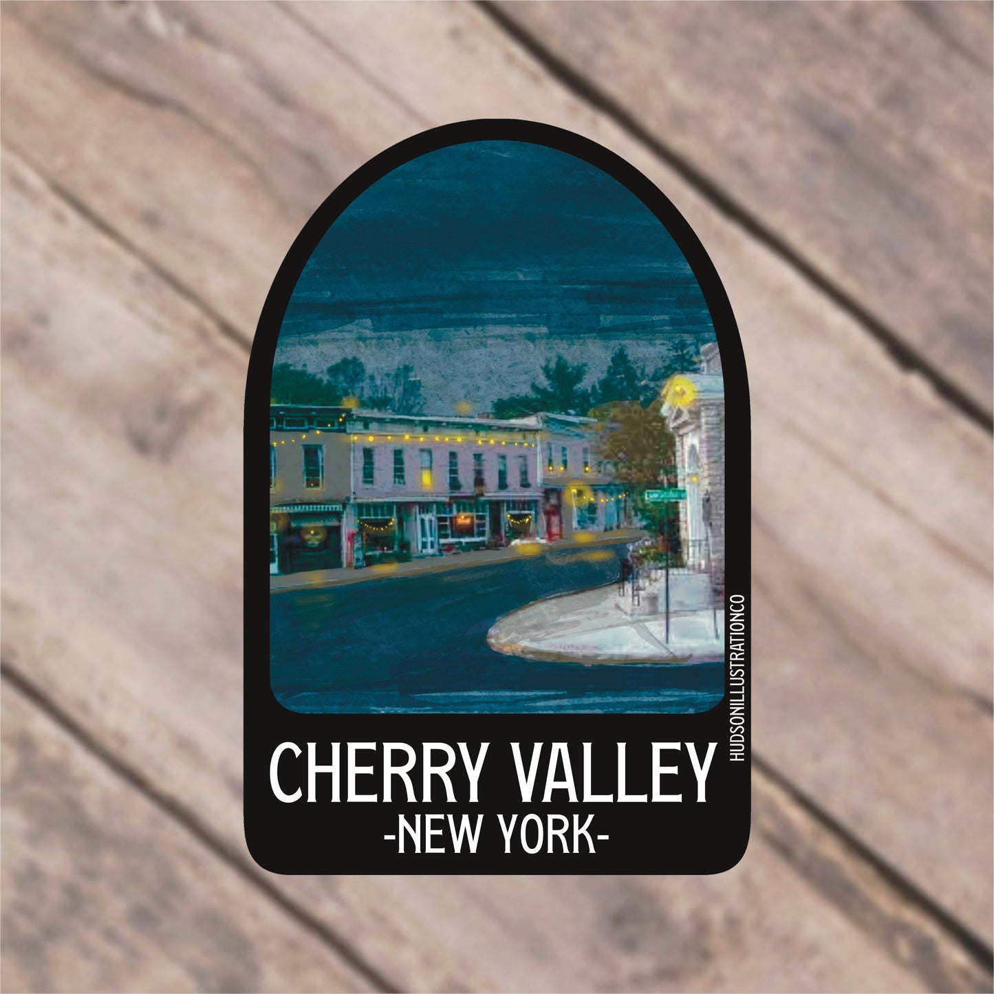 Cherry Valley New York Sticker/Magnet/Print/Postcard