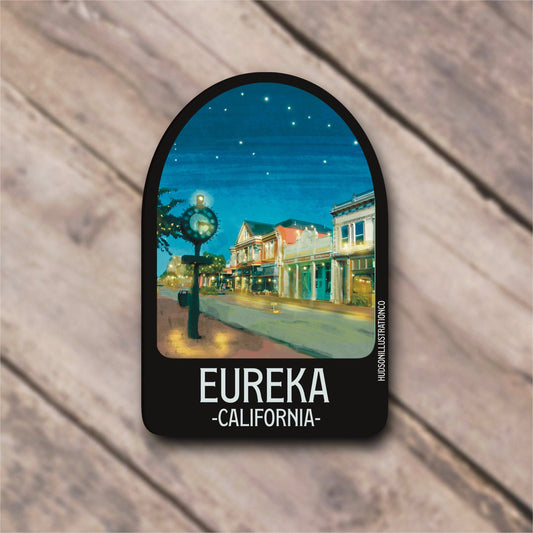 Eureka California Sticker/Magnet/Print/Postcard