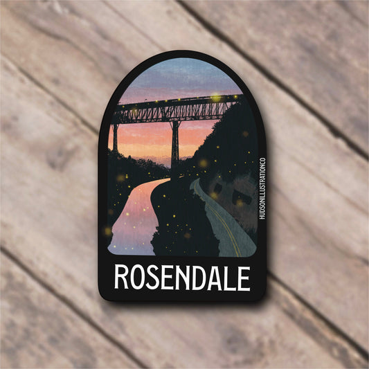 Rosendale New York Sticker/Magnet/Print/Postcard
