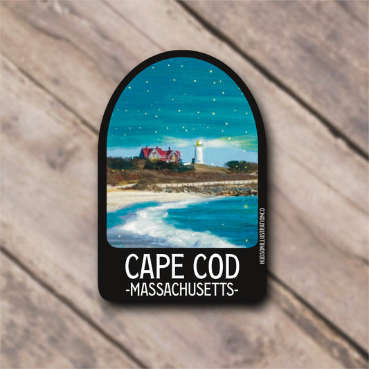 Cape Cod Massachusetts Sticker/Magnet/Print/Postcard
