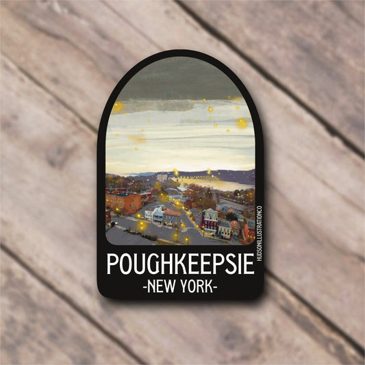 Poughkeepsie New York Sticker/Magnet/Print/Postcard