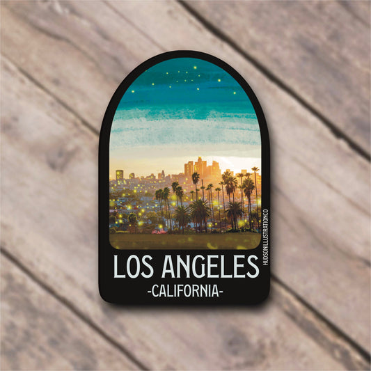 Los Angeles California Sticker/Magnet/Print/Postcard
