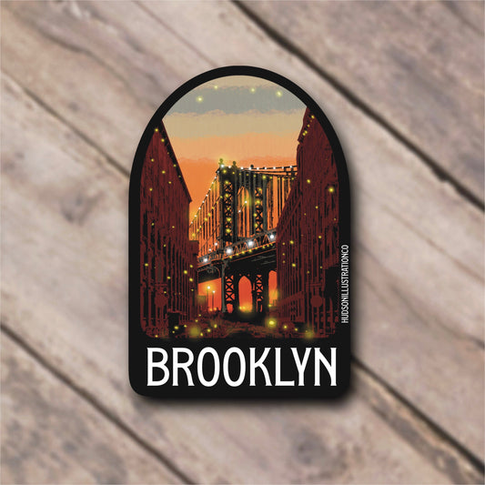 Brooklyn New York Sticker/Magnet/Print/Postcard