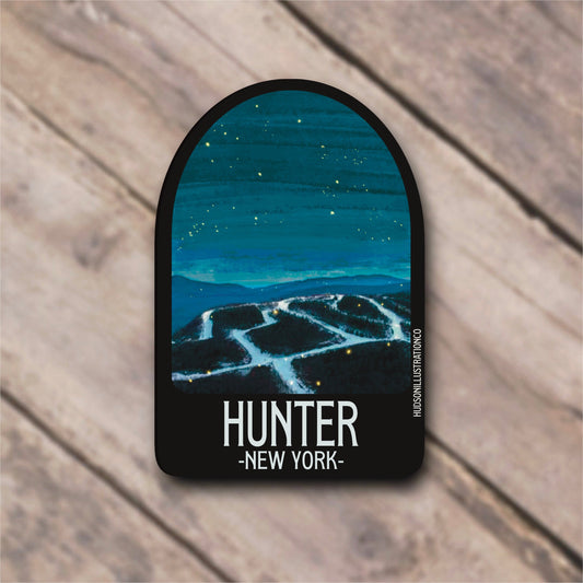 Hunter New York Sticker/Magnet/Print/Postcard